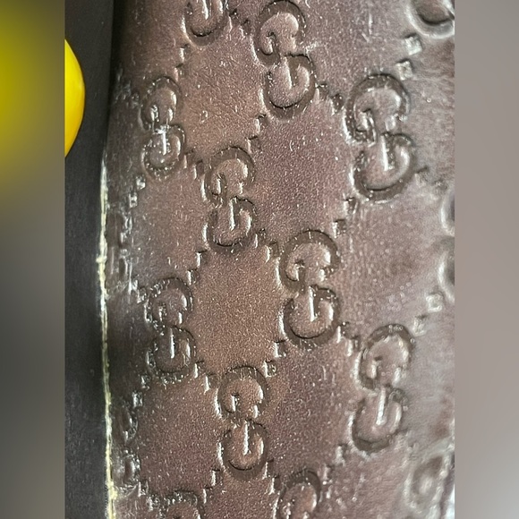 Gucci Long Wallet in brown Guccissima leather. - Picture 11 of 16